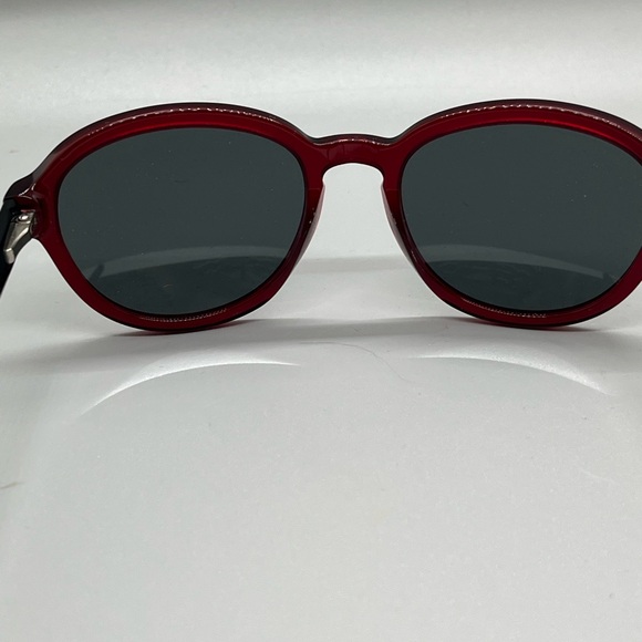 Salvatore Ferragamo Red and Black Sunglasses - Picture 4 of 8